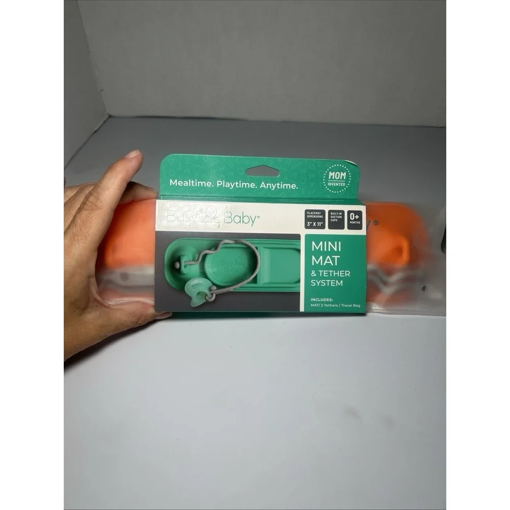 BUSY BABY Original Mat And Tether System / Connectors‎ /Travel Bag NEW SEALED!